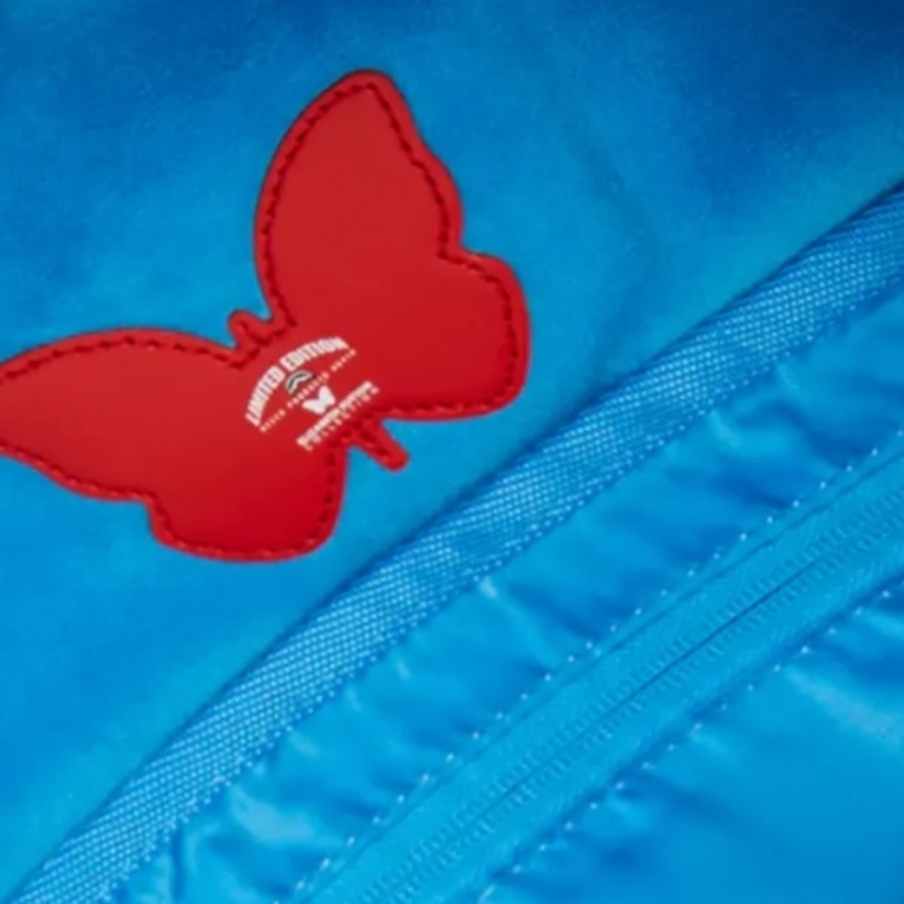 Sprayground Pink Butterfly Hustle Backpack Limited Edition Special Collab - Picture 4 of 9